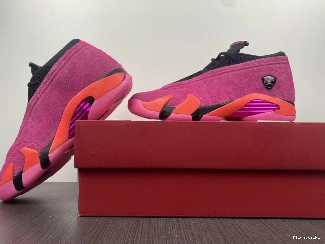Pink Jordan Shocking DH4121-600 (W) Low 14 Retro 0820